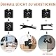 Bextgoo Mini Kamera Ohne WLAN, Kleine Kamera Vorinstallierte 32G-Speicherkarte,1080P-Video,12MP-Fotoshooting, Bewegungserkennung, Nachtsicht, Drehbare Halterung, für Reisen/Radfahren/Outdoor(schwarz)