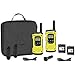 MOTOROLA Solutions - Lotto di 2 Walkie Talkie - TALKABOUT T92 - PMR446 - Nero/Giallo - Lungo raggio - Indice IP67 - Funzionano con batterie immagine