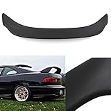 OCPTY Rear Trunk Spoiler Wing Type-R Style Compatible with 1994-2001 for Acura Integra Hatchback,ABS Spoiler Lip,Matte Black Car Rear Wing
