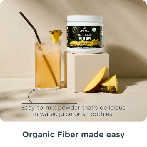 Ancient Nutrition Organic Acacia Fiber Powder, Pineapple Mango - image 6