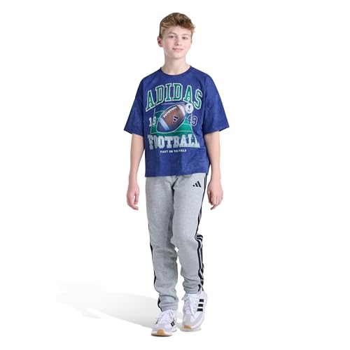 Image of adidas Boys Sports Theme Short Sleeve Tee
