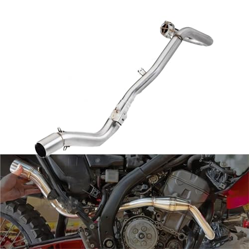 Motorrad-Auspuff Offroad-Motorrad-Auspuffanlage (Vorderauspuff) Für CRF250L CRF300L / Rally 2012–2020 2019 2018 2017 2016 2015