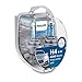 Price comparison product image Philips WhiteVision ultra H4 car headlight bulb, 4.200K, set of 2