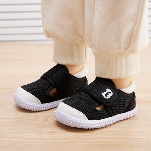 Image of BMCiTYBM Baby Shoes Boy Girl Infant Sneakers Non-Slip First Walkers 6 9 12 18 24 Months