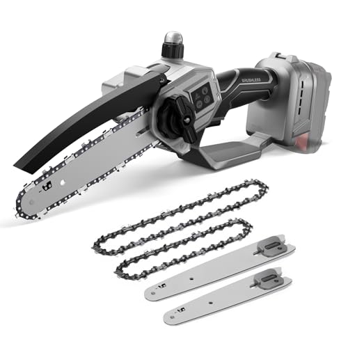 Mini Chainsaw for Milwaukee 18V Battery B0H3NL22FBNO Battery)