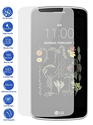 Todotumovil Protector de Pantalla LG K5 de Cristal Templado Vidrio 9H para movil
