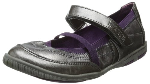 Kenneth Cole Reaction Stir Prize Mary Jane Sneaker (Little Kid/Big Kid),Pewter,2.5 M US Little Kid