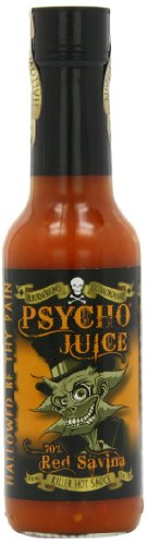 Psycho Juice 70% Red Savina salsa picante (Pack de 2)