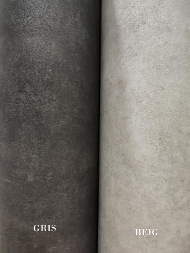 Miniatura 6 de Alfombra De Vinilo Gris - Efecto Cemento - Lisa Para Cocina - Para Pasillo 50 X 180 Cm Gris