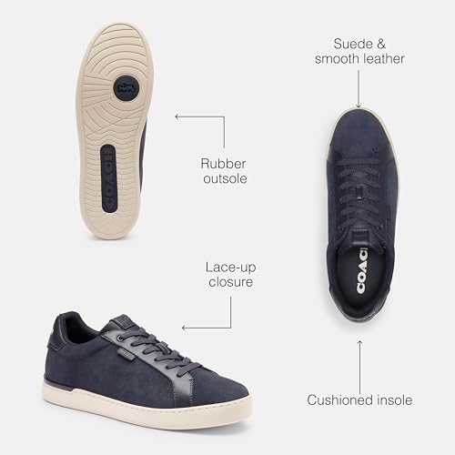 Coach Men's Lowline Suede Sneaker3