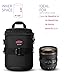 BPAULL Camera Lens Case DSLR Camera Lens Bag Fits for Canon Nikon Pentax Sony Olympus Panasonic and Other Camera Lens