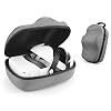 Vakdon Draagtas voor Oculus Quest 2, compatibel voor Oculus Quest 2 Elite Strap/BOB OVR M2/M3/K3/K5/K6 riem, reishoes…
