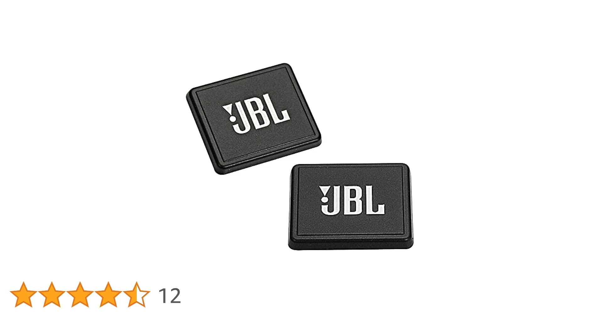 JBL 4341 グリルエンブレム・ロゴプレート中古2枚＋新品金具4個セット JBL 4331A グリルエンブレム・ロゴプレート中古2枚＋新品金具4個