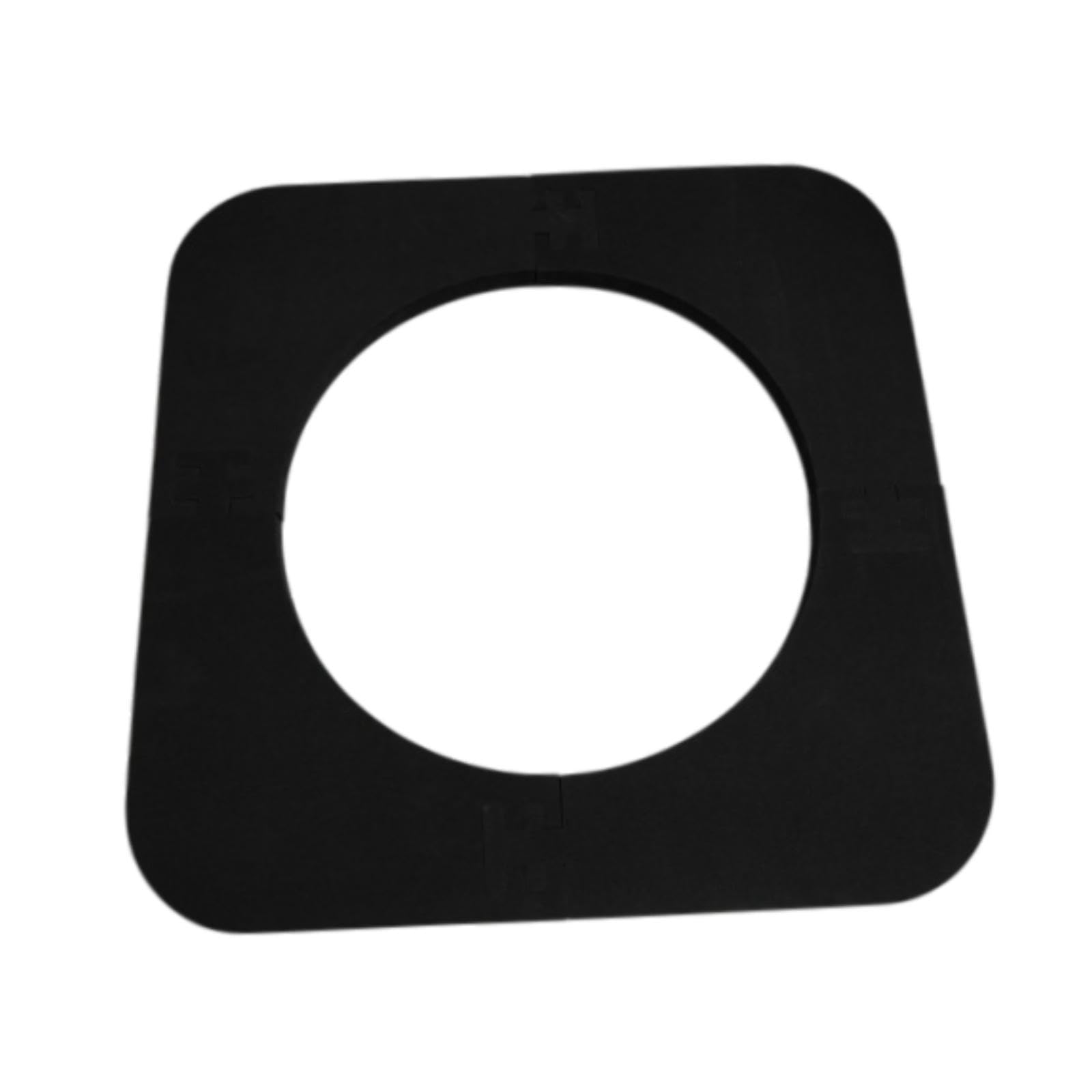 QSTDGVPW Square Dartboard Backboard Surround, Spliced Dart Board Wall Protector, Black