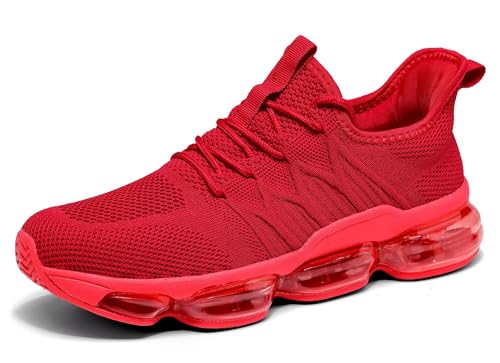 Image of Men's Air Running Shoes Non Slip Workout Casual Sport Shoes for Men Basketball Sneakers Fashion Tennis Sport Fitness Cross Trainers