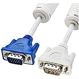 サンワサプライ スリムディスプレイケーブル 0.75m ホワイト KC-VM07K