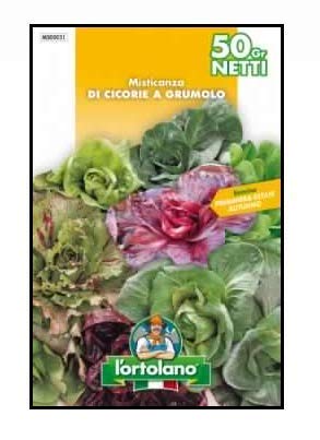 Misticanza cicorie a grumolo 50 gr. L'Ortolano