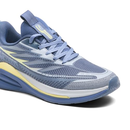 Image of ASIAN Quantum-25 Men's Running Shoes | Lightweight Sneakers with Air-Cushioned Sole, Breathable Knit Upper & Shock-Absorb Comfort | Perfect for Travel, Street Style