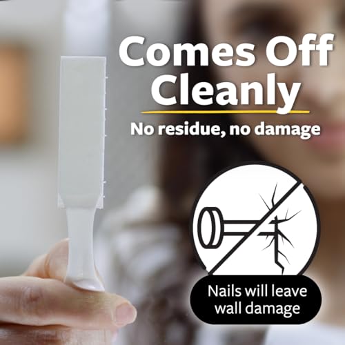Image of 3M Command 17202ANZ Small Picture Hanging Strips - Pack of 5, Damage-Free Wall Hanging, Holds Up to 1.8kg, Ideal for Photos, Frames & Decor