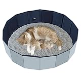 Cat Birthing Box,Whelping Box for Cats,Cat Birthing Nesting Boxs,Whelping Pool,Pet Birth Supplies,Foldable Cates Bath Pool,Convenient Storage, Easy to Clean，Can be Used Indoors or Outdoors