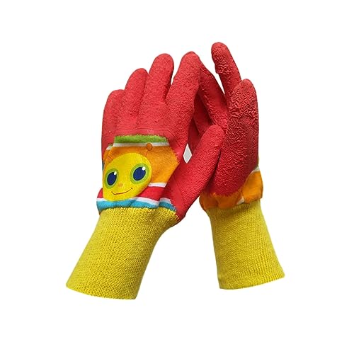 Happyyami 1 Pair Boys and Girls Gardening Protective Lawn for Children and Girls Home Work Random Pattern