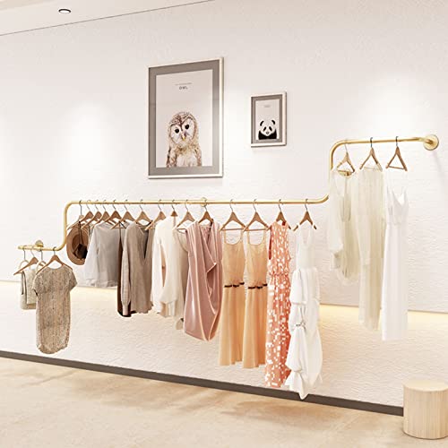 Perchero de exhibición de ropa de metal