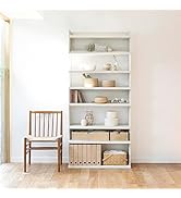 白井産業 オープンラック TLF-2050IV ホワイト Amazon｜白井産業 厚い棚板が力強く存在感を放つ高さ2mのおしゃれな