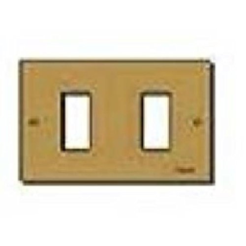VIMAR Placca Bronzo 2 Fori Serie 8000