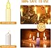 Sunjas 50PCS LED Flameless Candles Battery Operated Christmas Tree Candles with Remote, Button Cell Battery, Timer, Dimmer Battery Candle Flickering Warm Light Window Candle Christmas Home Decor