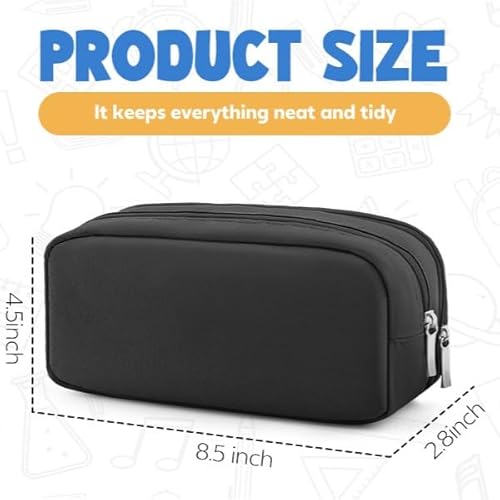 Astuccio Per Matite Di Grande Capacità, Astuccio Porta Pennarelli, Organizer Da Scrivania, Organizer Per Cancelleria, Per Forniture Scolastiche, Ufficio, Viaggi, Ufficio, Università - 9