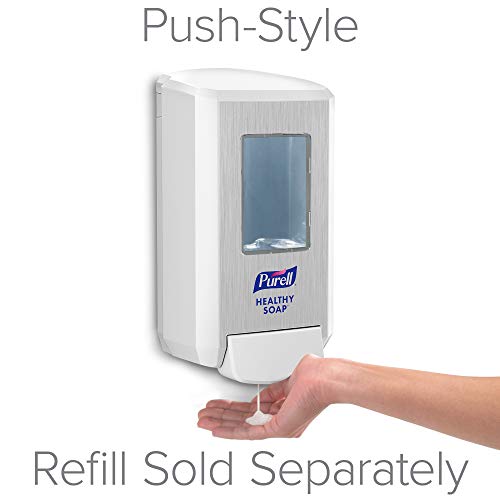 Image of PURELL CS4 Manual Soap Dispenser, White, for 1250 mL PURELL CS4 Healthy SOAP Refills (Pack of 2) - 5130-01 - Manufactured by GOJO, Inc.