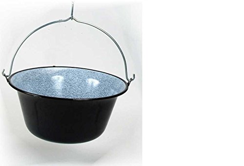 Preisvergleich Produktbild 50L Gulaschkessel Topf Emaille für ca. 45-50 Personen