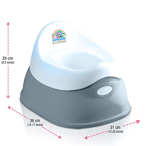 Lama Sam & Friends - orinal para bebés de 2 partes - Orinal desde aproximadamente 18 meses hasta aproximadamente 3 años, función antideslizante