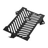 NICECNC Schwarzer Kühlerschutz, Aluminium, Compatible with Yamaha Raptor 700 2013–2024, Raptor 700R 2013–2024