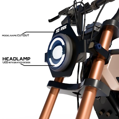 Image of XO-Ride Conqueror Electric Cycle - 250W Rear Hub Motor | Bright LED Display | Shimano 7-Speed | 36V 15Ah Battery | Up to 60 km Range | 2-Seater (Rose Gold)