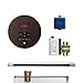 Mr. Steam Butler Linear Package Round Oil-Rubbed Bronze