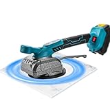 Professioneller Fliesenrüttler für Makita 18V System - 100kg Haftkraft, 13cm Sauger, 5-Stufen-Geschwindigkeit - Ideal für Keramik, Naturstein & Glas (30-260cm) - Akku nicht inklusive
