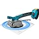 Professioneller Fliesenrüttler für Makita 18V System - 100kg Haftkraft, 13cm Sauger, 5-Stufen-Geschwindigkeit - Ideal für Keramik, Naturstein & Glas (30-260cm) - Akku nicht inklusive