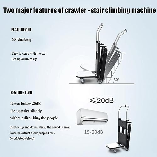 Carretilla Eléctrica con Tracción para Escaleras y 4 Ruedas miniatura 4