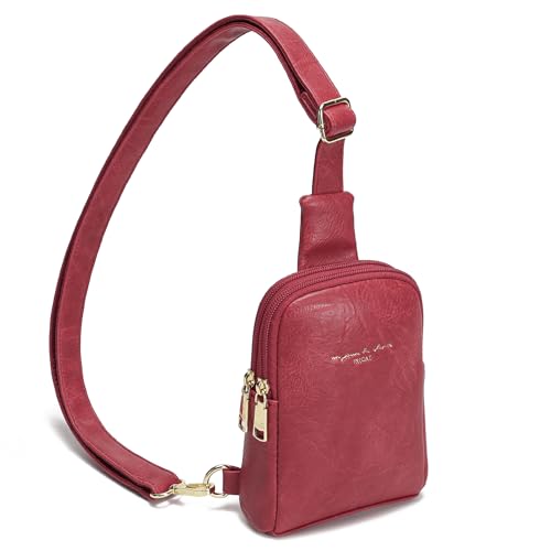 Image of INICAT Lightweight Small Crossbody Sling Bag for Women | Mini Travel Purse,Multi-pocket with Card Slots,Durable Vegan Leather,Everyday Carry