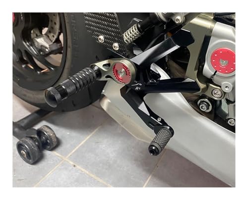 Repose pieds moto Panigale V4S grip maximal et commandes carbone - 4