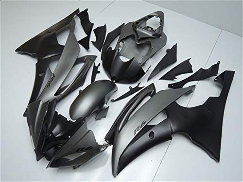 NT FAIRING Matte Grey Black Fairing Fit for Yamaha 2008-2016 YZF R6 New Injection Mold ABS Plastics Bodywork Body Kit Bodyframe Body Work YZF-R6 600R 2009 2010 2011 2012 2013 2014 2015 08R6
