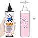 UV Resin - 500g Upgrade Crystal Clear Hard Glue Ultraviolet Curing Epoxy Resin for Jewelry Making Craft Decoration - Transparent Solar Cure Sunlight Activated Thin Resin for Mold, Casting and Coating