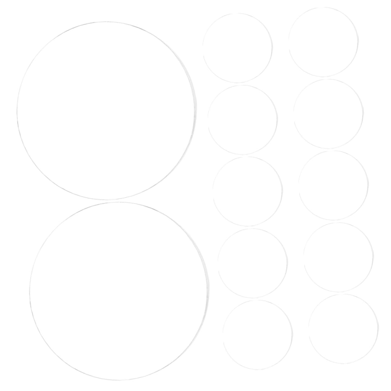 KOCKSHION 50pcs Clear Acrylic Cake Boards Round Discs for Baking Displaying Desserts Convenient Cake Drum for Weddings Birthdays and Parties Delicate Safe Design