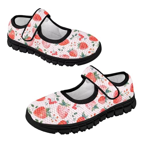 PinUp Angel Girls School Cute Graphic Comfortable Walking Shoes Mary Jane Flats Dress Party Shoes3