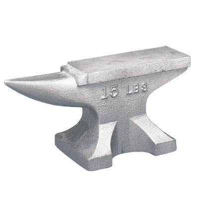 Northern Industrial Cast Iron Anvil - 15-Lb.
