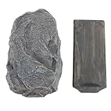 Fausses rochers Hidden Key Holder MaimingHofroping Storage STROCKET DÉCORATIVE RÉSINE HO...