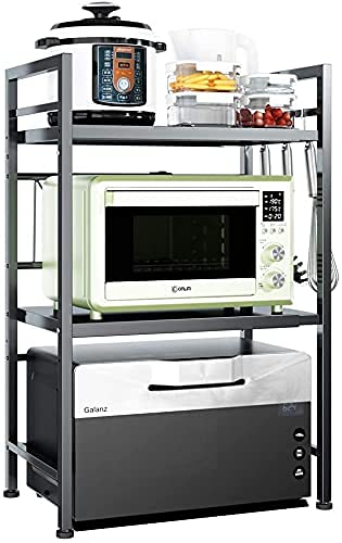 Amazon｜LUAKY レンジ上ラック レンジラック （ 耐熱ミトン付き