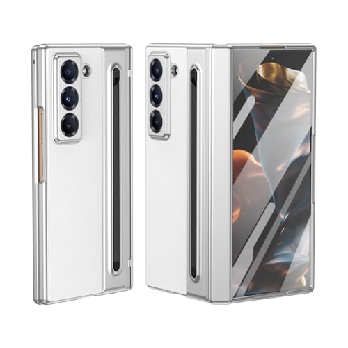 Étui Samsung Galaxy W25 et Fold SE blanc avec fente S Pen intégrée