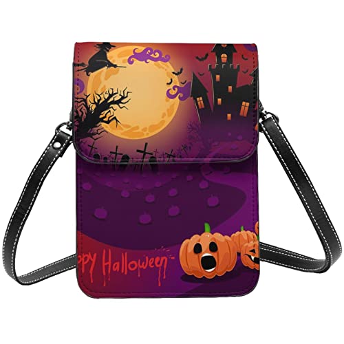 Sac à bandoulière Halloween pour téléphone portable : cadeau idéal pour filles et femmes